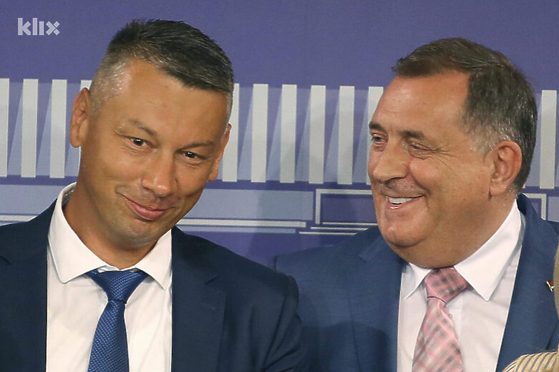 Nenad Nešić i Milorad Dodik (Foto: Arhiv/Klix.ba)