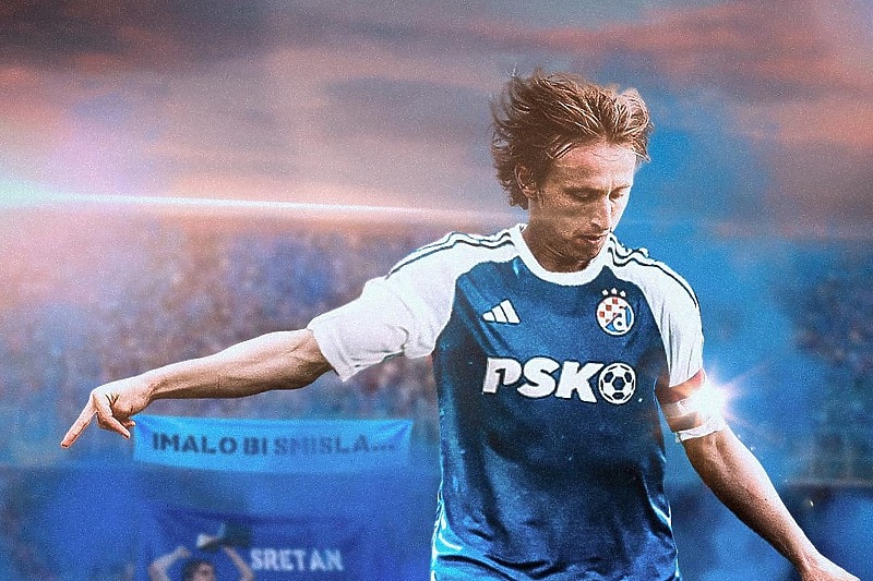 Luka Modrić (Foto: Dinamo/Facebook)