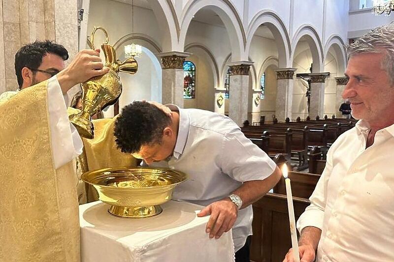 Detalji sa krštenja Ronalda (Foto: Instagram)