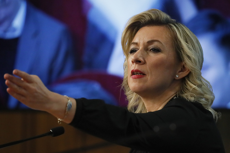 Marija Zaharova, glasnogovornica ministarstva vanjskih poslova Rusije (Foto: EPA-EFE)