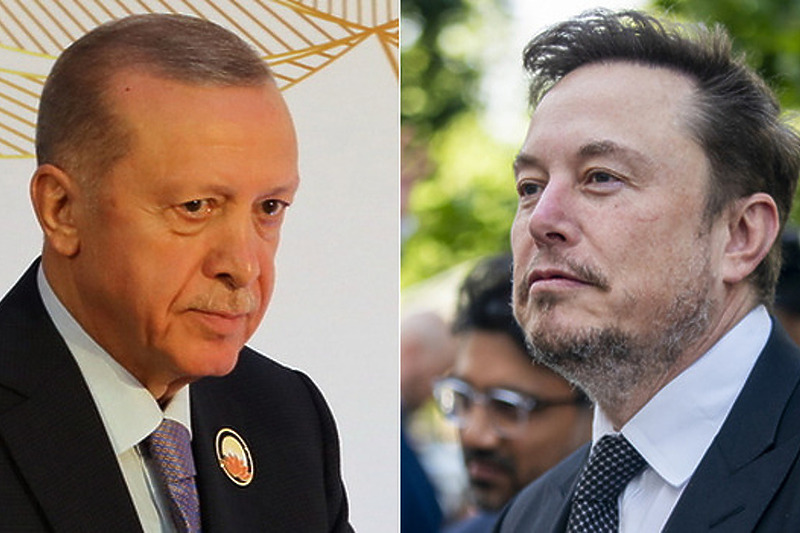 Recep Tayyip Erdogan i Elon Musk (Foto: EPA-EFE)