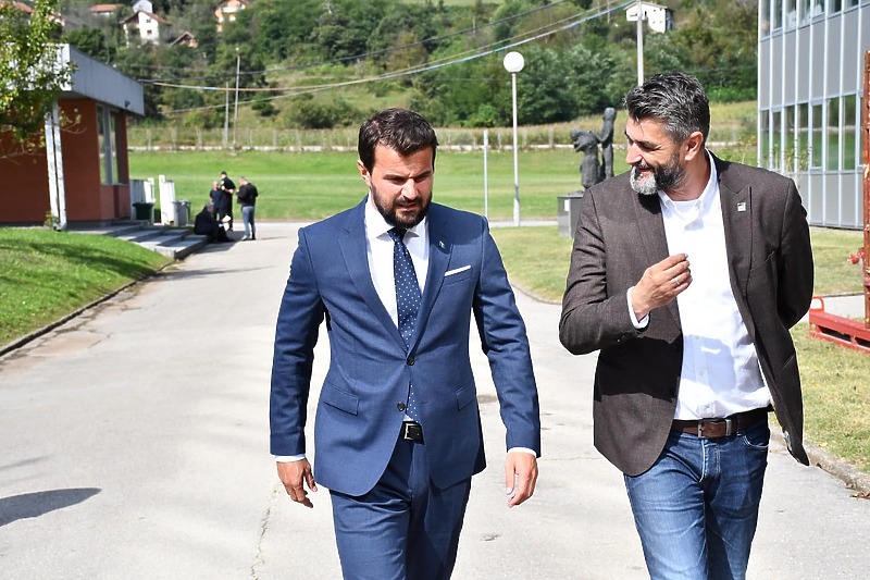 Nermin Muzur i Emir Suljagić (Foto: Facebook)