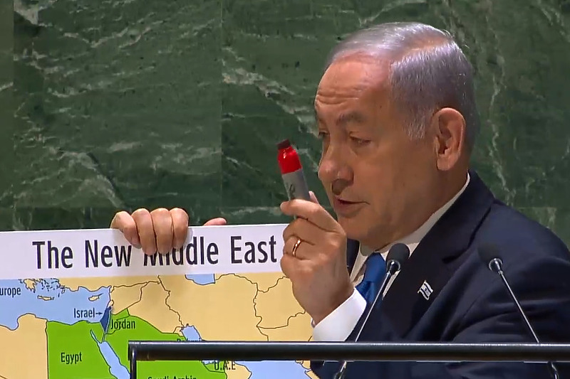 Benjamin Netanyahu, premijer Izraela (Screenshot: UN Web TV)