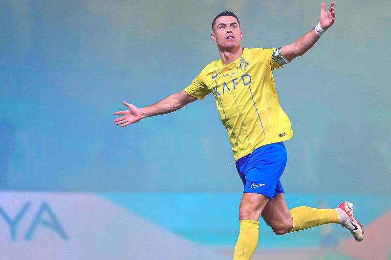 Ronaldo slavi pogodak (Foto: Al-Nassr)