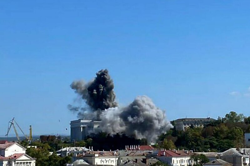 Eksplozije u Sevastopolju (Foto: Telegram / Krim.Reali)