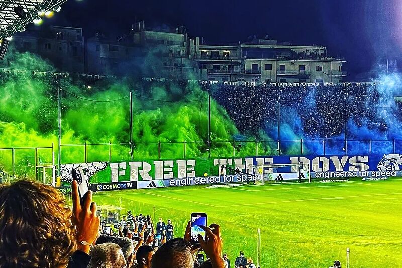 Navijači Panathinaikosa podržali Bad Blue Boyse (Foto: Instagram)