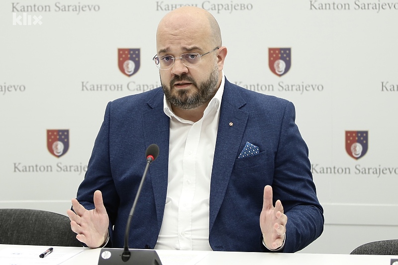 Adnan Šteta, ministar saobraćaja Kantona Sarajevo (Foto: I. L./Klix.ba)