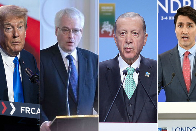 Trump, Josipović, Erdogan i Trudeau (Foto: EPA/Klix.ba)