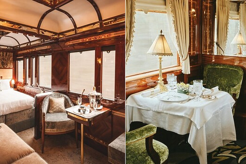 Dio interijera Orient Expressa (Foto: Instagram/vsoetrain)