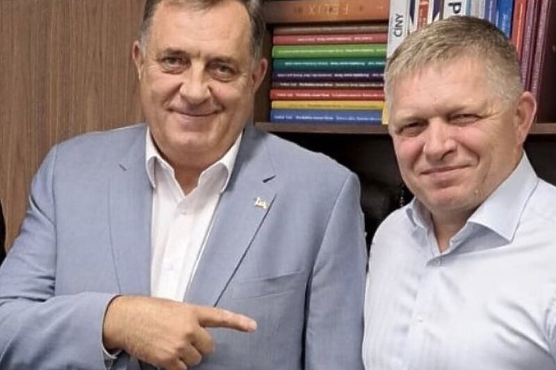 Dodik i Fico (Foto: Twitter)
