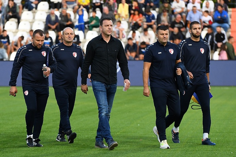 Feđa Dudić debitovao na klupi Radničkog 1923 (Foto: Nenad Kotlajić)