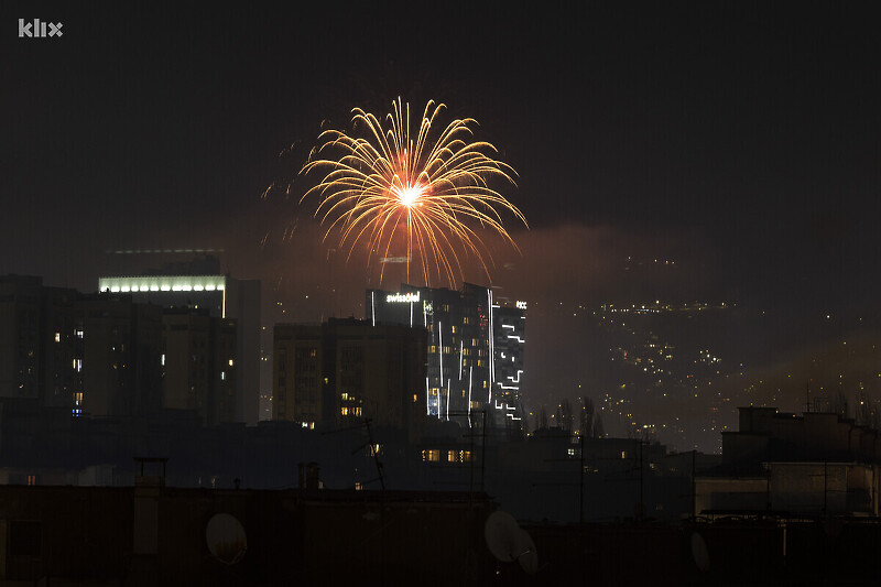Doček Nove godine u Sarajevu (Foto: I. L./Klix.ba)
