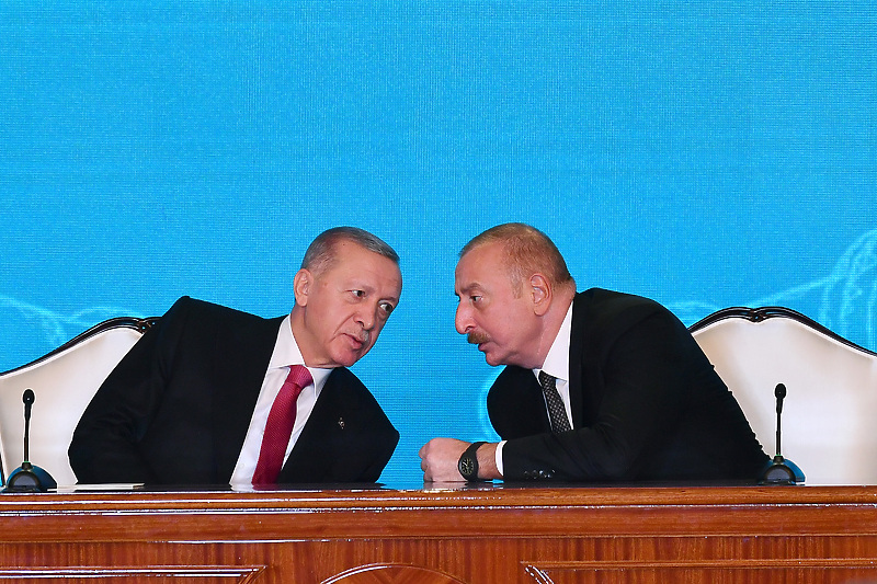 Recep Tayyip Erdogan i Ilham Aliyev