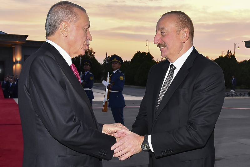 Recep Tayyip Erdogan i Ilham Alijev (Foto: EPA-EFE)