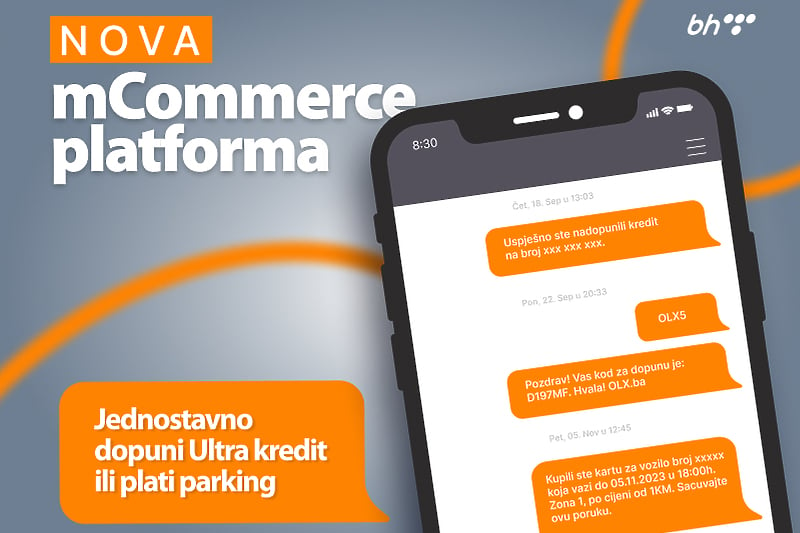 mCommerce platforma BH Telecoma