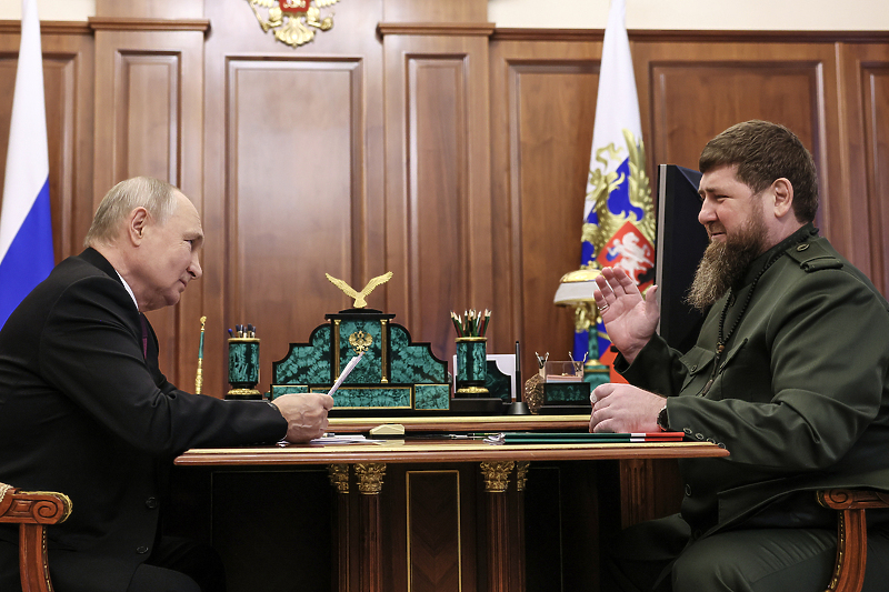 Vladimir Putin i Ramzan Kadirov (Foto: EPA-EFE)