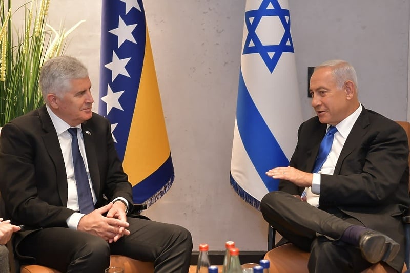 Dragan Čović i Benjamin Netanyahu (Foto: X)