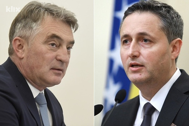 Željko Komšić i Denis Bećirović (Foto: Arhiv/Klix.ba)