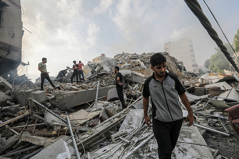 Gaza nakon zračnih napada Izraela (Foto: EPA-EFE)