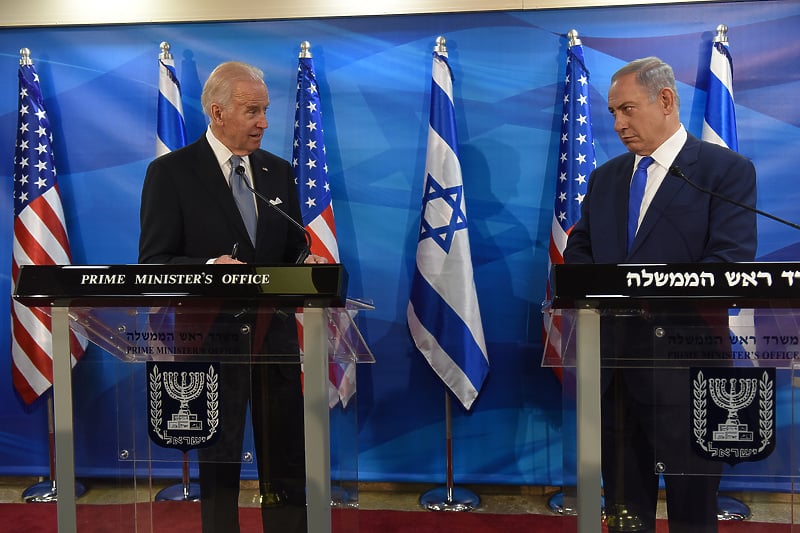 Joe Biden i Benjamin Netanyahu