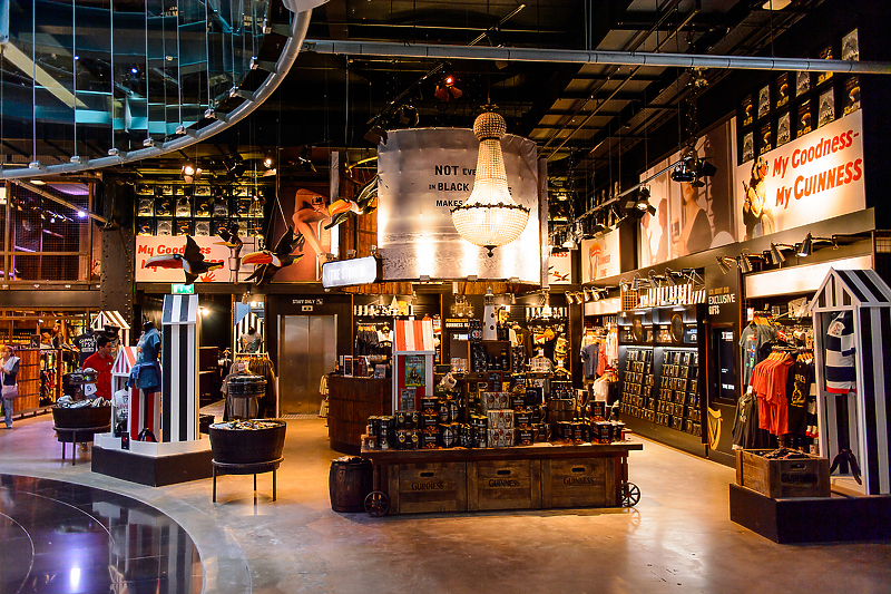 Unutrašnjost Guinness Storehousea (Foto: Shutterstock)