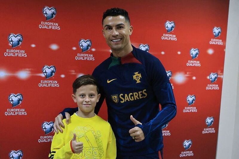 Edin Pjanić i Cristiano Ronaldo (Foto: Instagram)