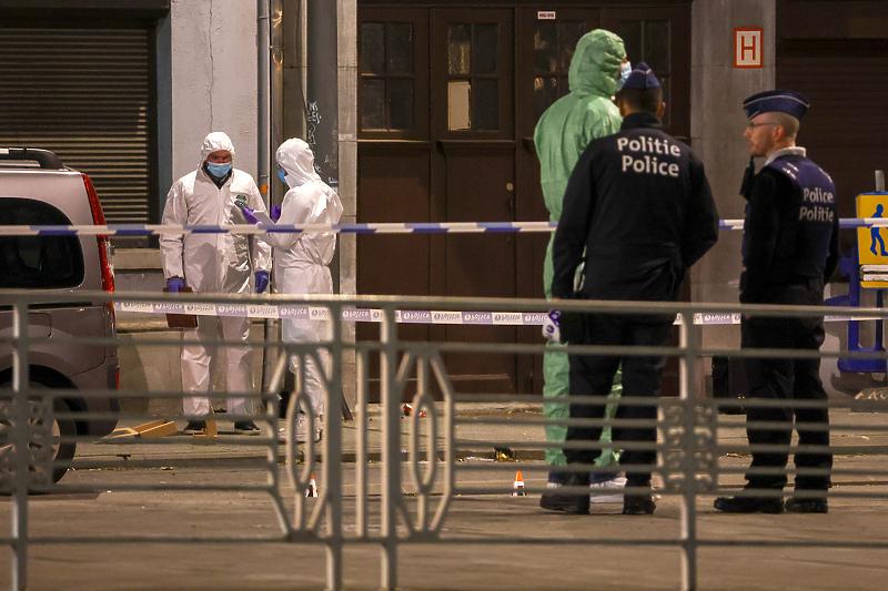 Briselska policija na mjestu napada (Foto: EPA-EFE)