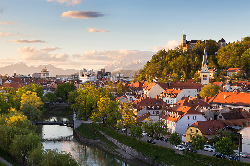 Ljubljana, glavni grad Slovenije (Izvor: Shutterstock)