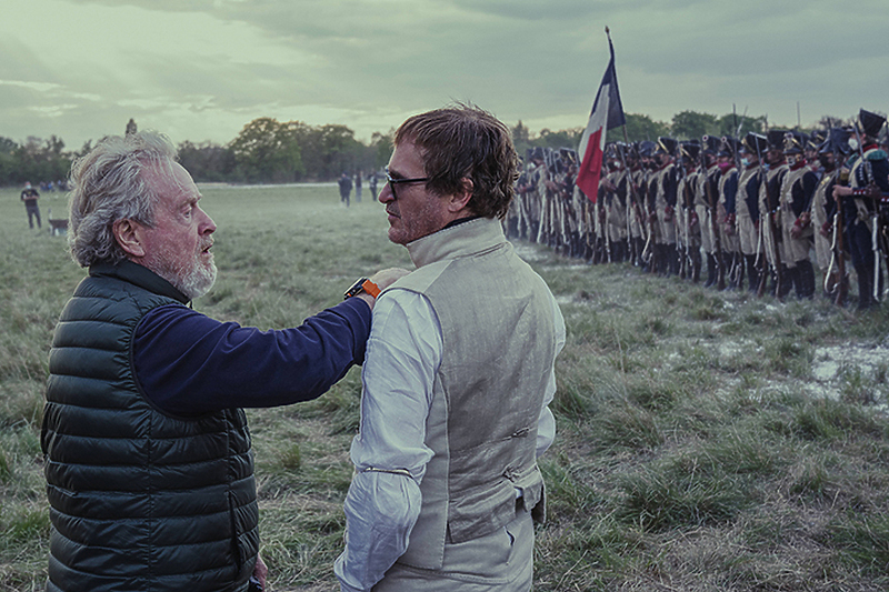 Ridley Scott i oskarovac Joaquin Phoenix na epskom setu Napoleona