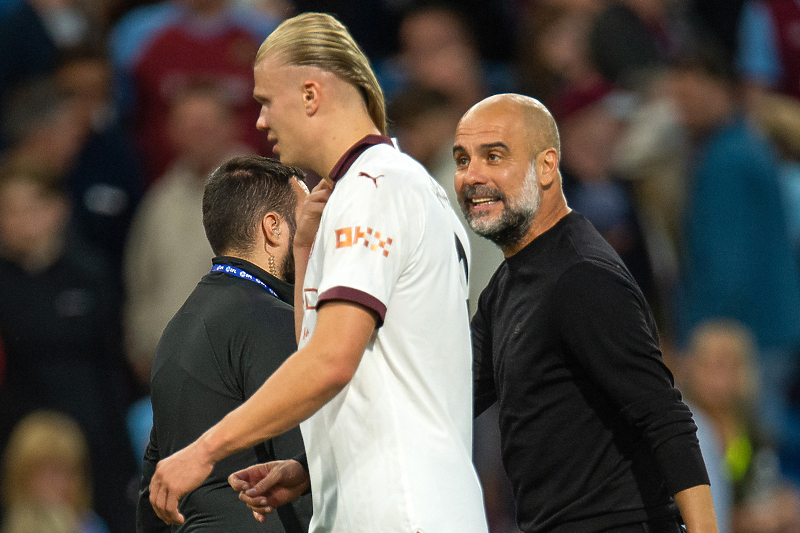 Guardiola navija za Haalanda, ali je svjestan situacije s Messijem (Foto: EPA-EFE)