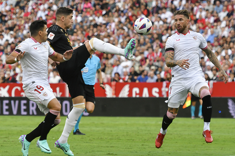 Detalji s utakmice između Seville i Real Madrida (Foto: EPA-EFE)