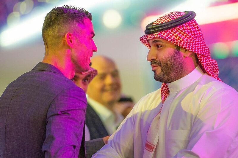 Cristiano Ronaldo i Mohamed bin Salman (Foto: Instagram)