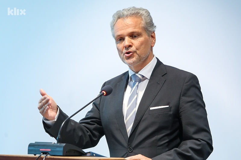 Johann Sattler, šef Delegacije EU u BiH (Foto: I. L./Klix.ba)