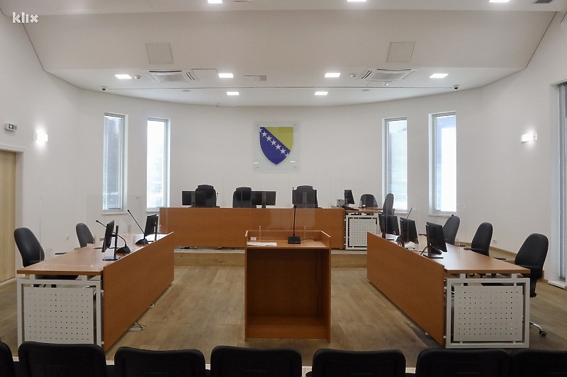 Sudnica Općinskog suda u Tuzli (Foto: A. K./Klix.ba)