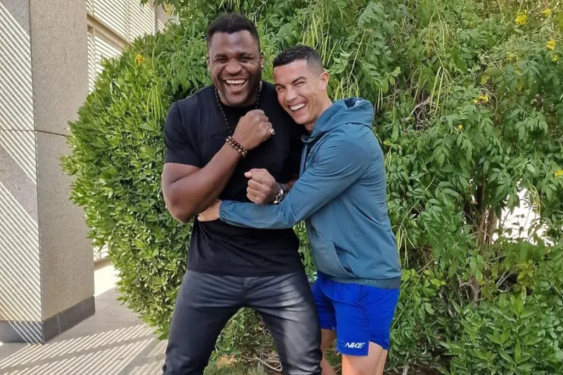 Ngannou i Ronaldo zbližili su se u posljednje vrijeme (Foto: Instagram)