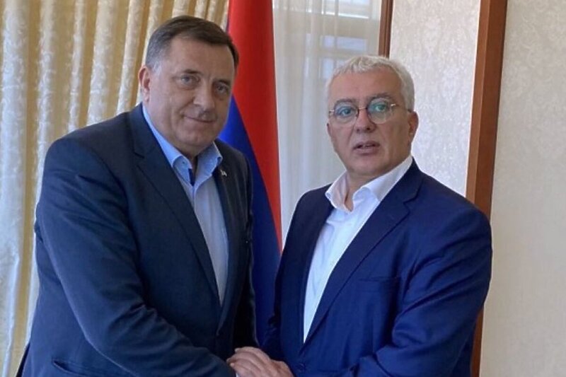 Milorad Dodik i Andrija Mandić (Foto: Instragram)