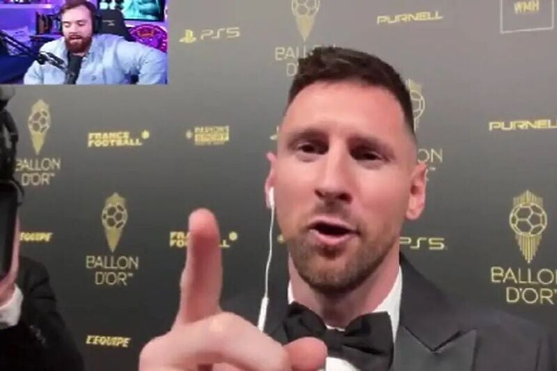 Messi prilikom davanja intervjua (Foto: Screenshot)