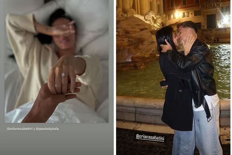 Dybala i Sabatini su u vezi pet godina (Foto: Montaža / Instagram)