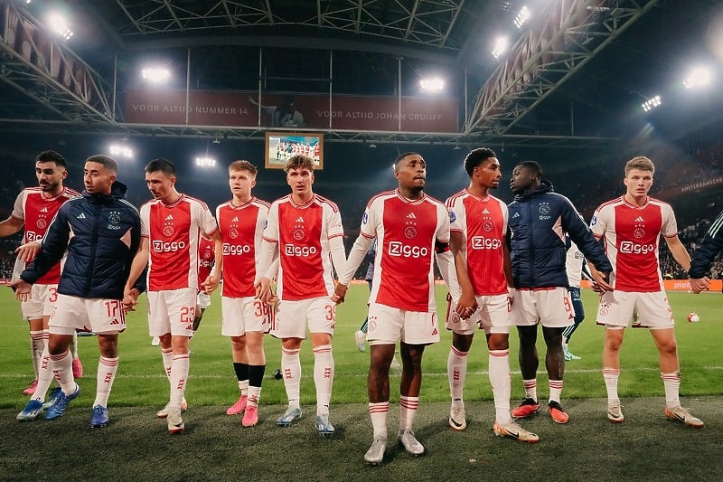 Napokon slavlje igrača Ajaxa (Foto: AFC Ajax)