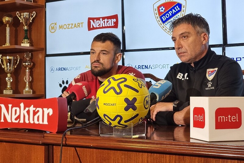 Milan Mijatović i Vinko Marinović (Foto: FK Borac)