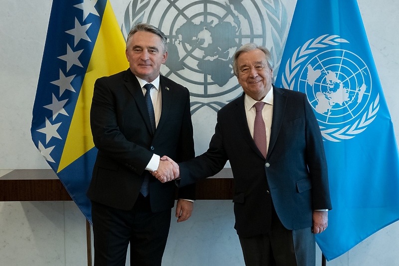 Željko Komšić i Antonio Guterres