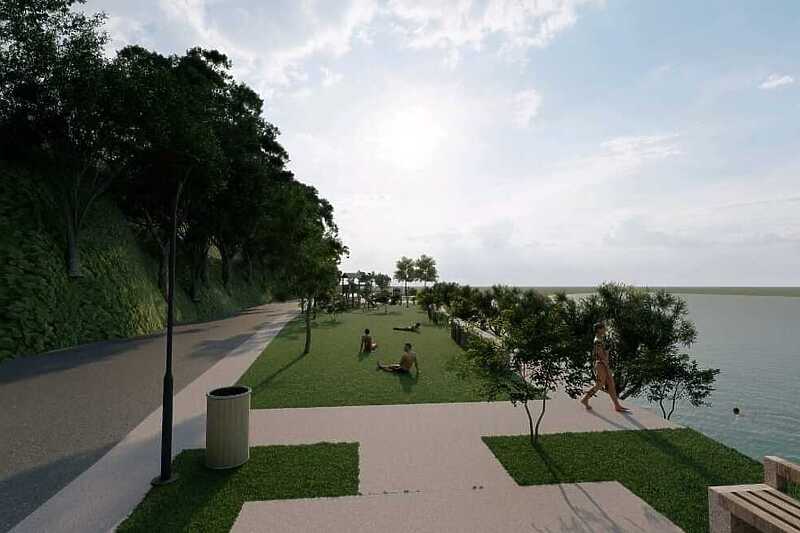Idejni projekt gradske plaže (FOTO: RTV Sana)