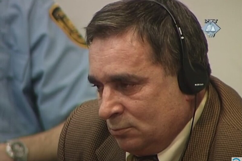 Mitar Vasiljević tokom izricanja presude u Hagu (Foto: Screenshot)