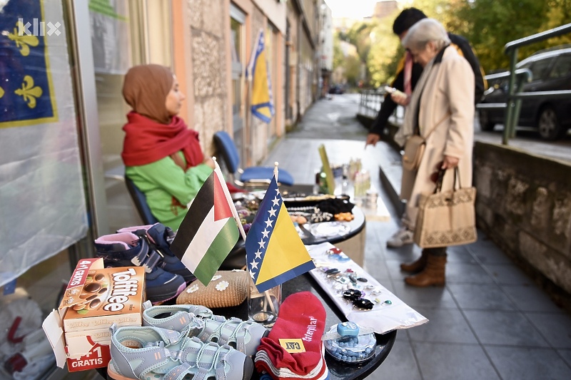 U Sarajevu je bio organizovan humanitarni bazar za narod Palestine (Foto: T. S./Klix.ba)