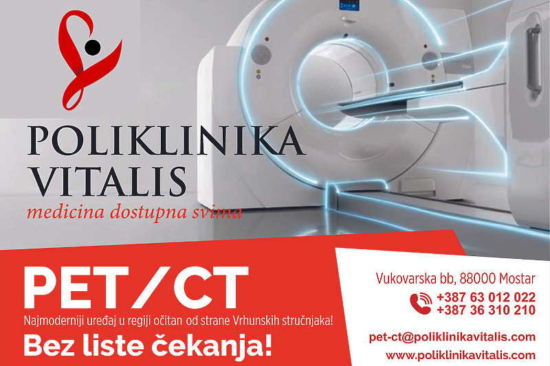 Poliklinika Vitalis ponosno raspolaže s PET/CT uređajem