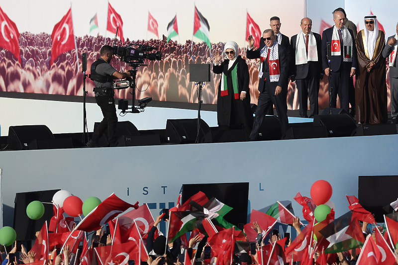 Emine i Recep Tayyip Erdogan (Foto: EPA-EFE)