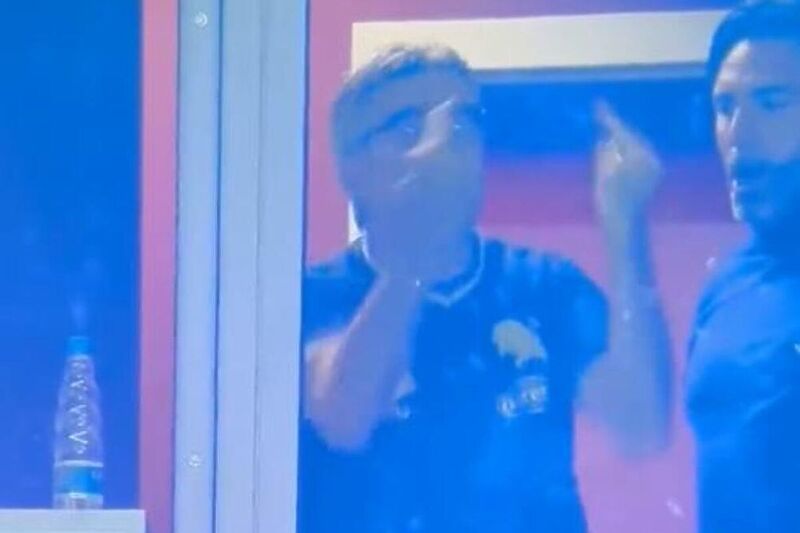 Jurić je burno reagovao na kraju utakmice protiv Sassuola (Foto: Screenshot)