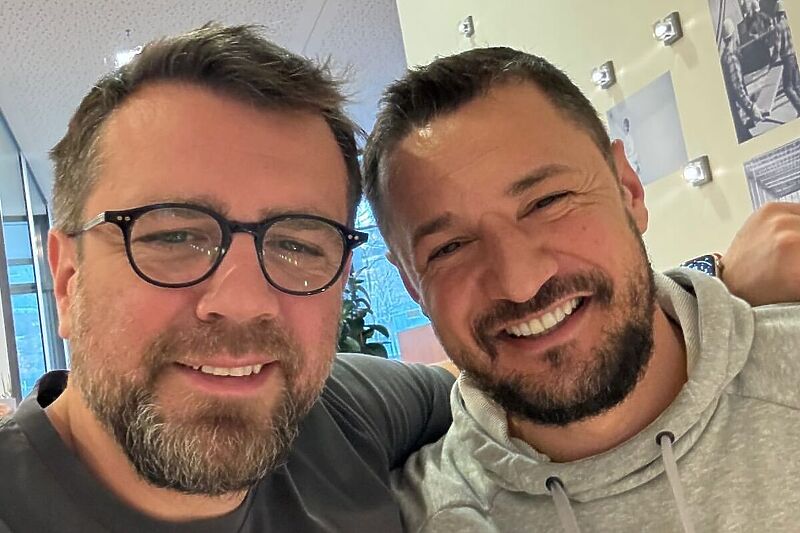 Zvjezdan Misimović i Sejad Salihović (Foto: Instagram)