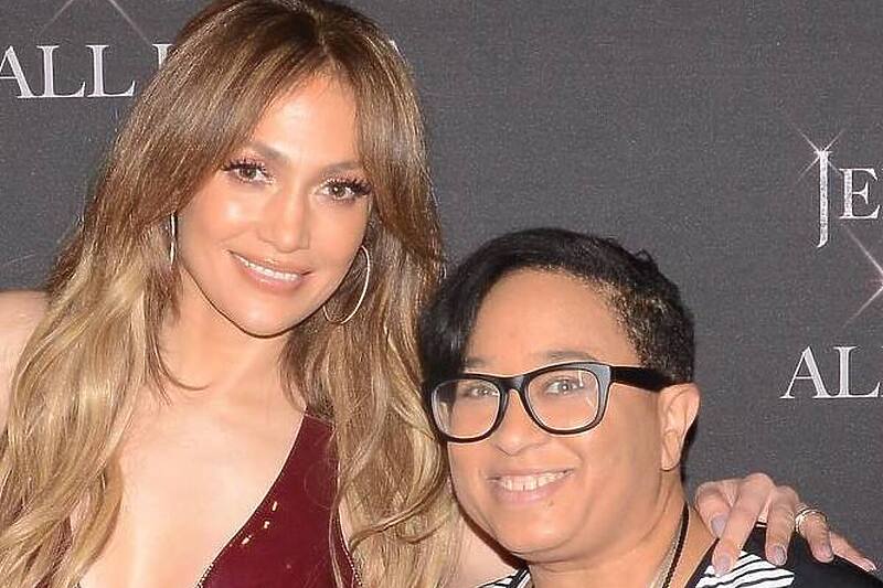 Jennifer Lopez i Kim Burse (Foto: Instagram)