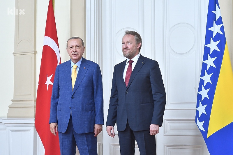 Recep Tayyip Erdogan i Bakir Izetbegović (Foto: Arhiv/Klix.ba)